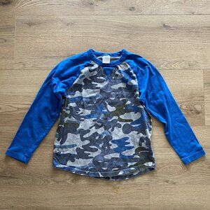 Hanna Andersson Camo Raglan Shirt